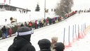 Volle Skipiste in Winterberg