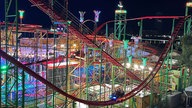 Die Wilde Maus auf der Rheinkirmes in Düsseldorf