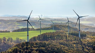 Windkrafträder im Ruhrgebiet