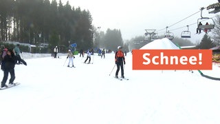 Winterwetter in Winterberg