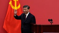 Generalsekretär Xi beim Antritt der dritten Amtszeit
