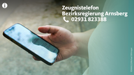 Zeugnistelefon Bezirksregierung Arnsberg - 02931 823388