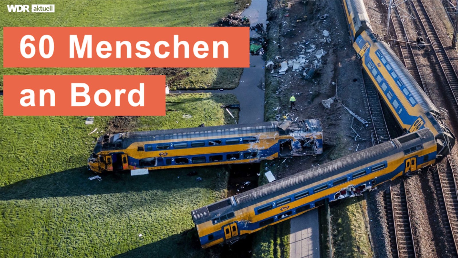 Treinongeval in Nederland: één dode, ongeveer 30 gewonden – Nieuws – WDR – Actueel
