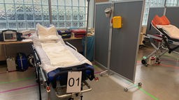 Intensivplatz im Notfallversorgungszentrum in Köln
