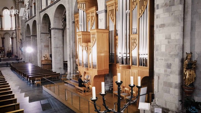 Orgel in St. Kunibert in Köln
