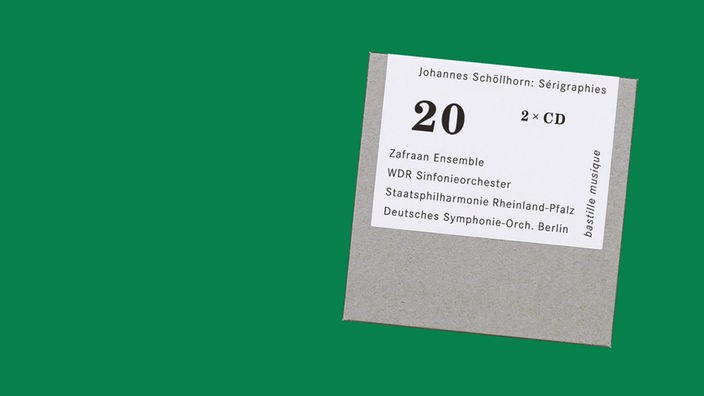 CD Cover: Schöllhorn: Sérigraphies