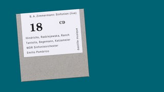 CD Cover: Brahms: Zimmermann: Sinfonien (live)