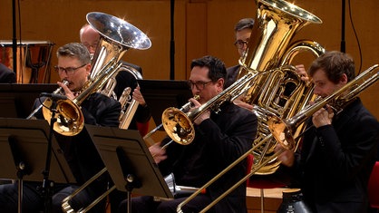 Triangel beim Konzert Symphonic Brass