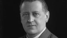 Der englische Komponist York Bowen, fotografiert am 16.05.1928