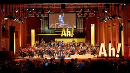Das WDR Funkhausorchester im Klaus-von-Bismarck-Saal