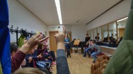 Impressionen vom Probenbesuch einer Grundschulklasse beim WDR Sinfonieorchester