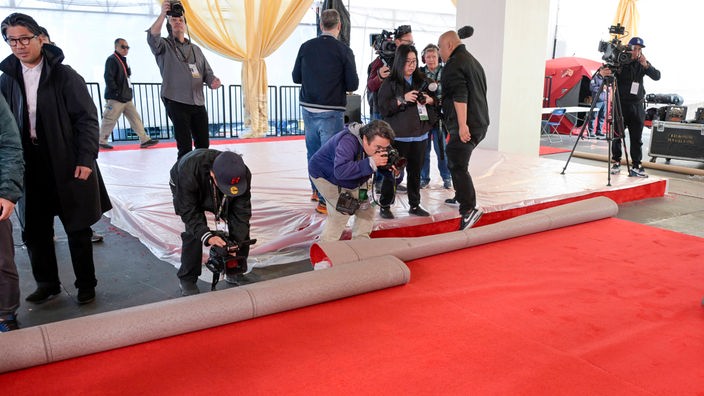 Oscar-Verleihung 2024: Roter Teppich wird ausgerollt