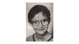 schwarz-weiß Foto vom Mordopfer Marc Gudde, 11 Jahre alt