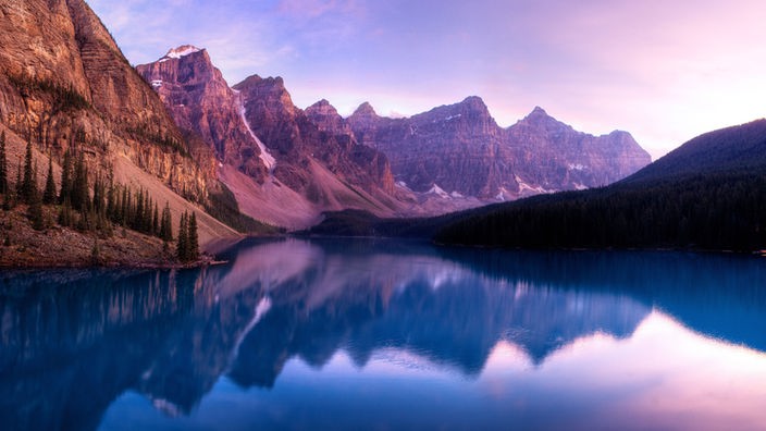 Die Rocky Mountains in Kanada