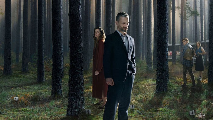 Titelbild der Netflix Serie "Das Grab im Wald"