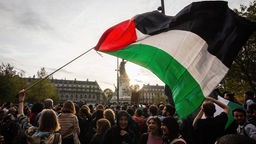 Pro-Palästina Demo in Paris