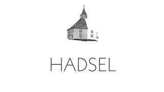Cover des Albums "Hadsel" von Beirut: Zeichnung einer Kirche auf weißem Hintergrund