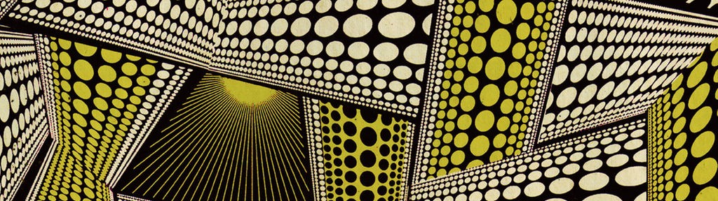 Cover des Albums "Ghana Special 2 - Electronic Highlife & Afro Sounds In The Diaspora (1980 - 93)": Wildes gelb-beiges Muster aus Zacken und Punkten