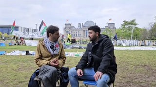 اعتصام من أمام البرلمان الألماني من أجل غزة