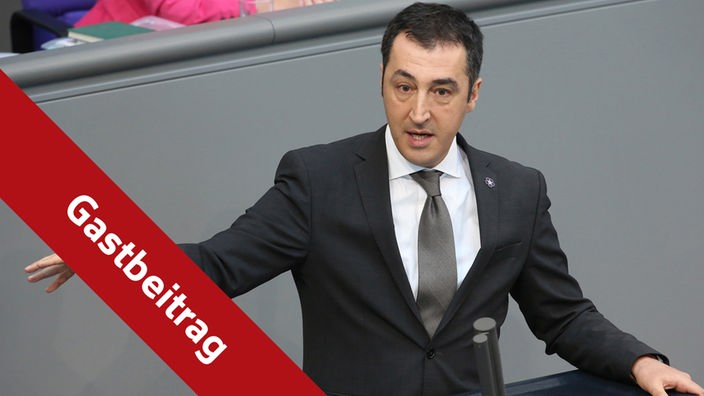 Cem Özdemir, Bundesvorsitzender von Bündnis 90/Die Grünen, spricht  im Deutschen Bundestag