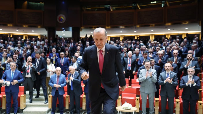 Der türkische Staatspräsident Recep Tayyip Erdogan