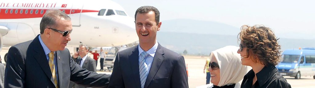 Recep Tayyip Erdogan und Baschar al-Assad