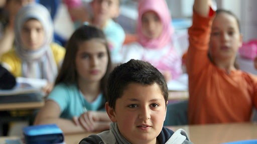 Türkischunterricht an einer Schule