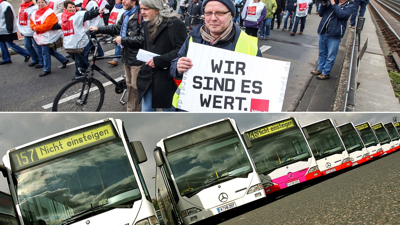 Bundesweiter Warnstreik Am Montag Im Verkehrsbereich - Darum Geht Es ...