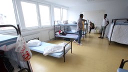 Flüchtlingsunterkunft in Essen