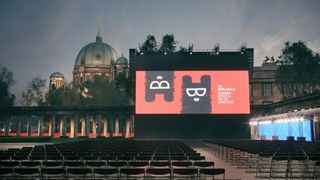 Visualisierung Freiluftkino Museumsinsel Berlinale 2021