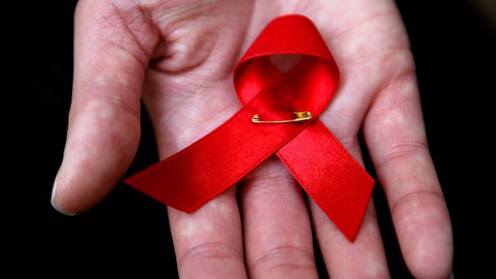 Aidsschlaufe Weltaidstag