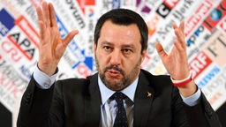 Der italienischer Innenminister Matteo Salvini