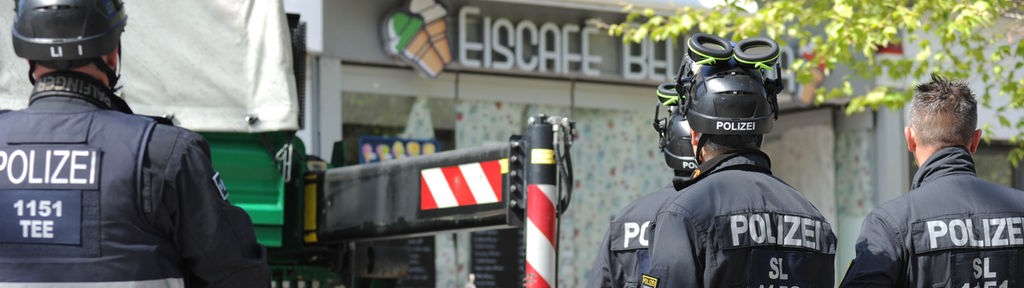 Polizeieinsatz Eureka gegen die 'ndrangheta im Eiscafé Saarland