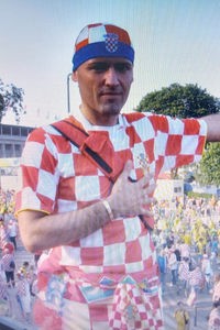 Željko Bulić, dopredsjednik Hrvatskog navijačkog veleposlanstva