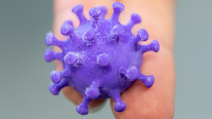 3D print korona virusa