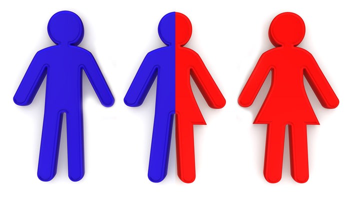 Symbolbild drei Geschlechter