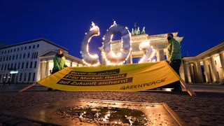 Klima-protest u Berlinu, Brandenburger Tor
