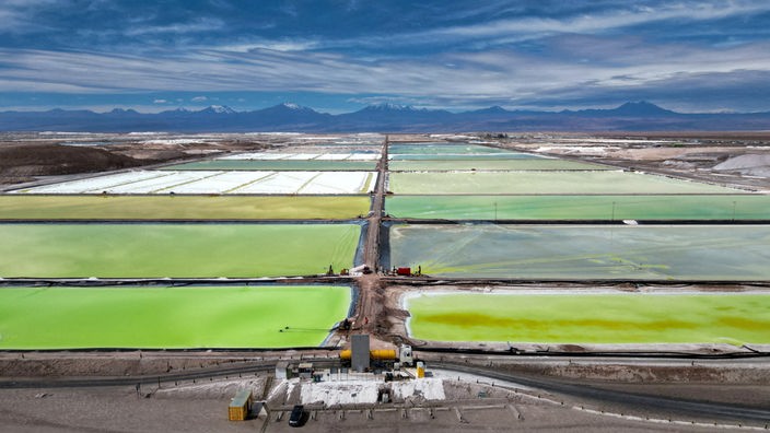 Rudnik litijuma u Čileu, pustinja Atacama