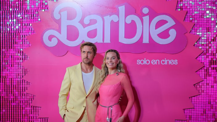 Ryan Gosling i Margot Robbie na premijeri filma u Meksiku