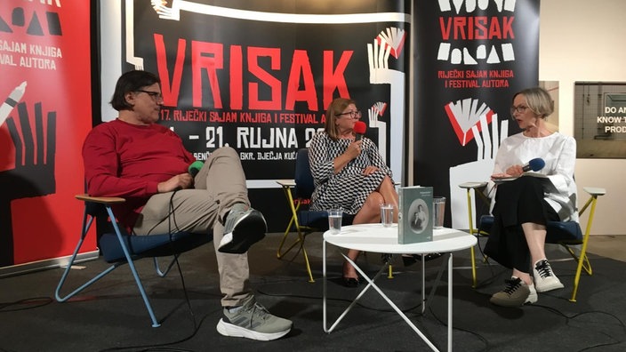 Mirana Likar na Sajmu knjiga i festivalu autora "Vrisak" u Rijeci