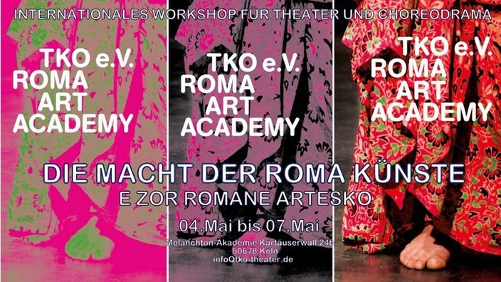 Plakat za Roma Art Academy