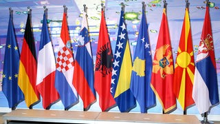 Zastave balkanskih zemalja, EU i Nemačke
