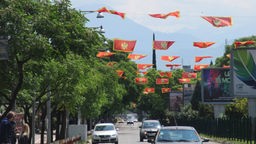 Podgorica okićena zastavama Crne Gore