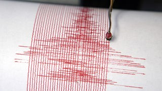 Ausschlag eines Seismographen