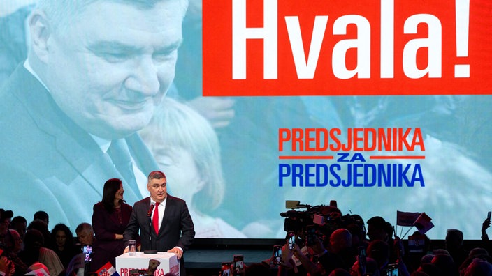 Predsjednički izbori u Hrvatskoj, prvi rezultati