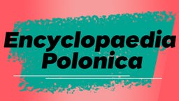 Encyclopaedia Polonica,  Symbolbild