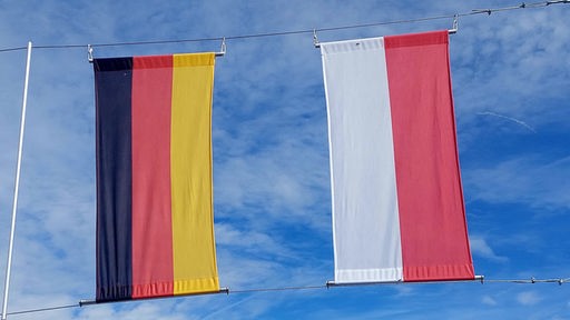 polsko-niemiecka flaga