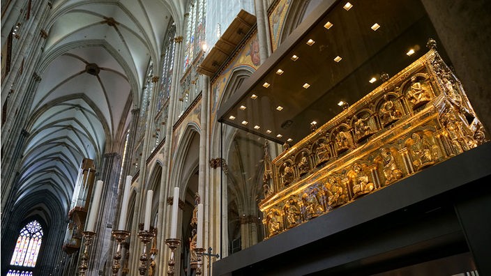 Reliquienschrein in Dom Köln