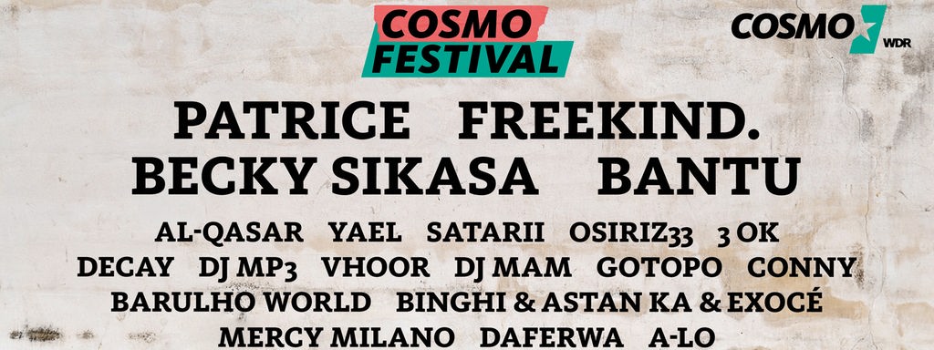 COSMO Festival Line Up 2023