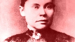 Porträt von Lizzie Borden.